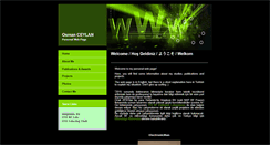 Desktop Screenshot of osmanceylan.com